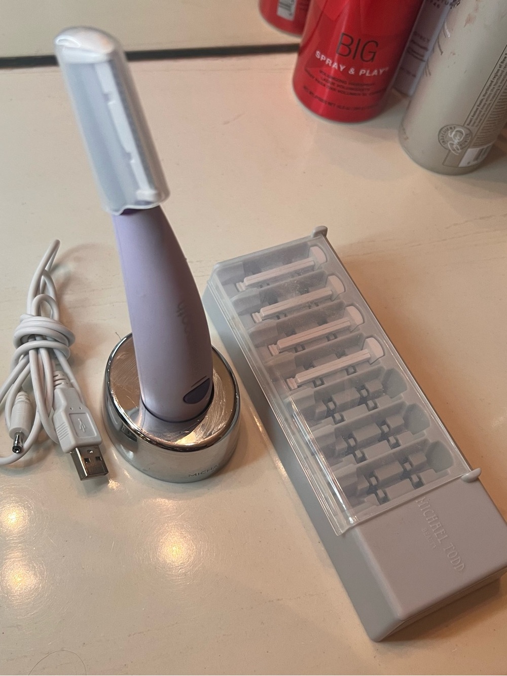 Michael Todd Beauty Sonicsmooth Dermaplane and Exfoliation System